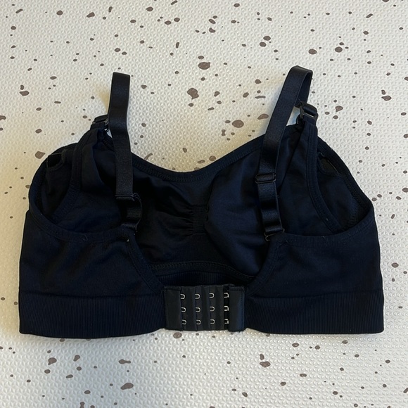 💘 SET/PACK/BUNDLE OF 2 NURSING BRAS BLACK WHITE - Picture 4 of 9